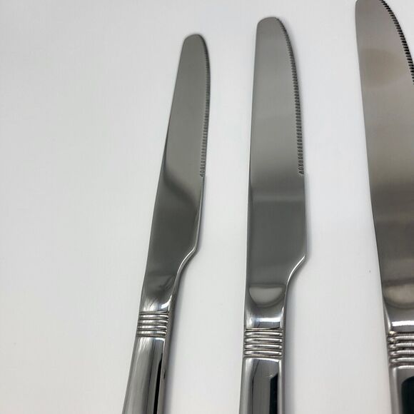 DOKAWORLD Silverware Stainless Steel Flatware Knife Cutlery Set of 4 Knives - Picture 9 of 12